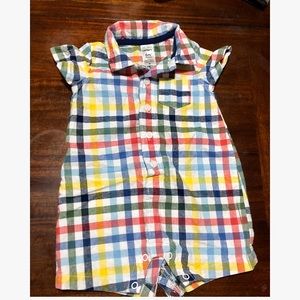 6 month baby boy romper